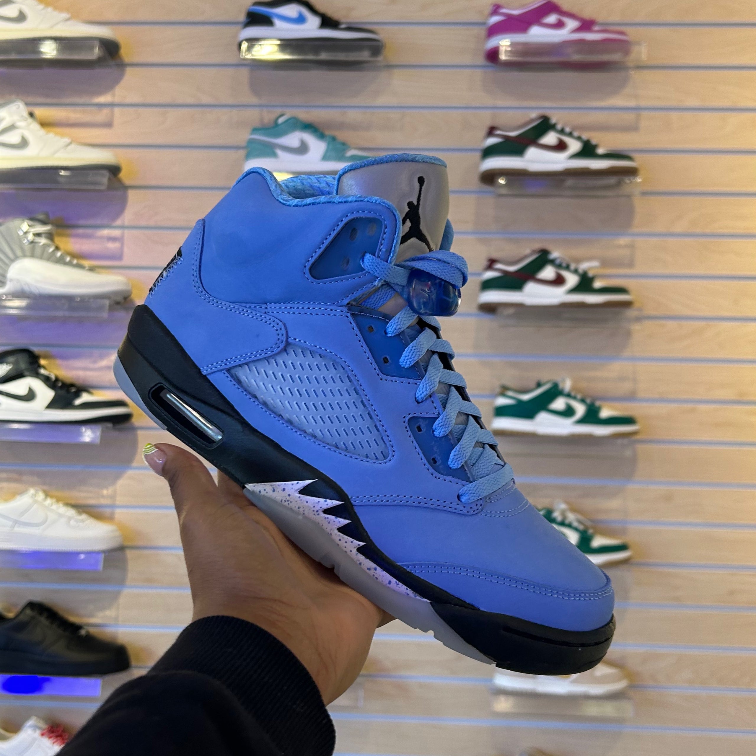 Jordan 5 retro blue online